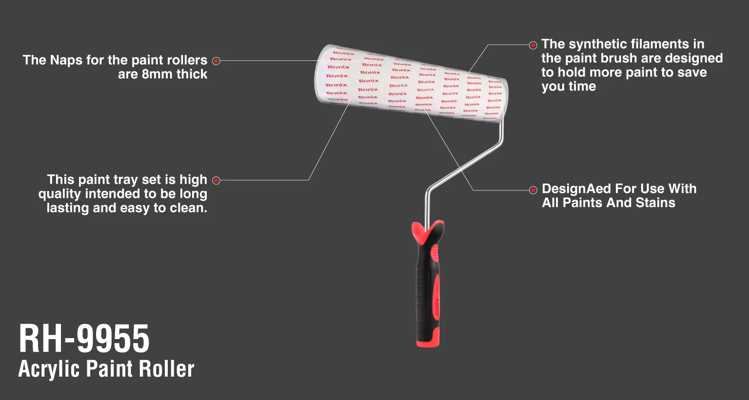 Acrylfarbroller