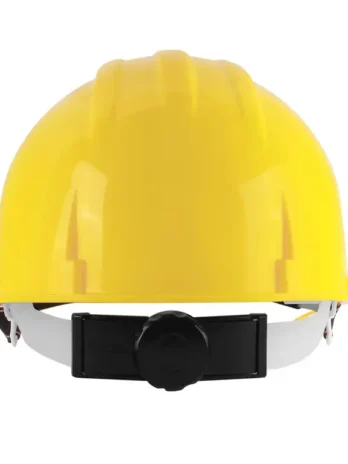 Gelber Schutzhelm aus PE
