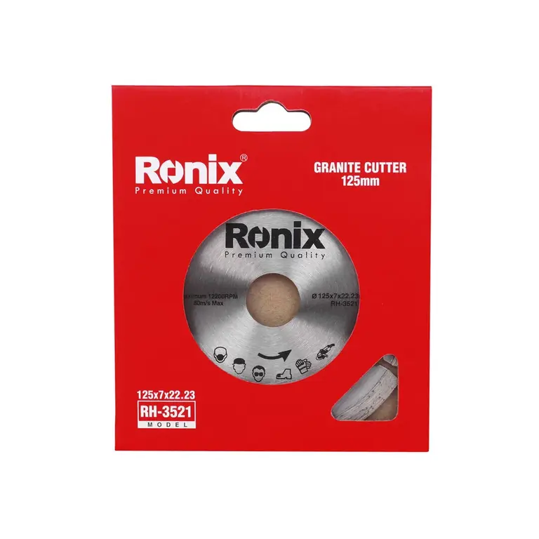 Granit-Trennscheibe 125 x 22,2 x 7 mm – Bild 2