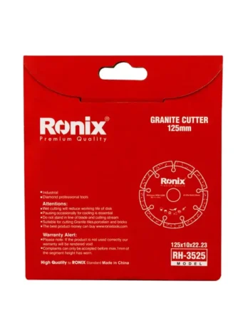 Granit-Trennscheibe 125 x 22,2 x 10 mm