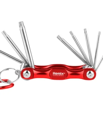 Faltbarer Aluminium-Torx-Schlüsselsatz (8-teilig)
