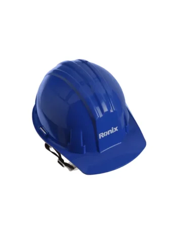 Blauer Schutzhelm aus PE