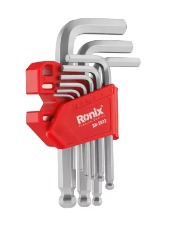 Kurzer magnetischer Innensechskant-Stiftschlüsselsatz (9-teilig)