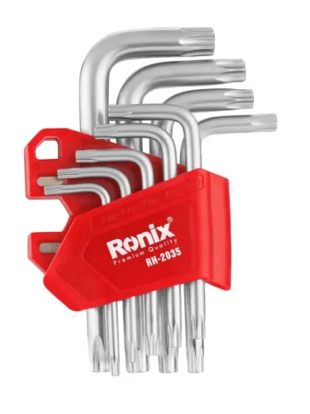 Kurzer magnetischer Torx-Stiftschlüsselsatz (9-teilig)