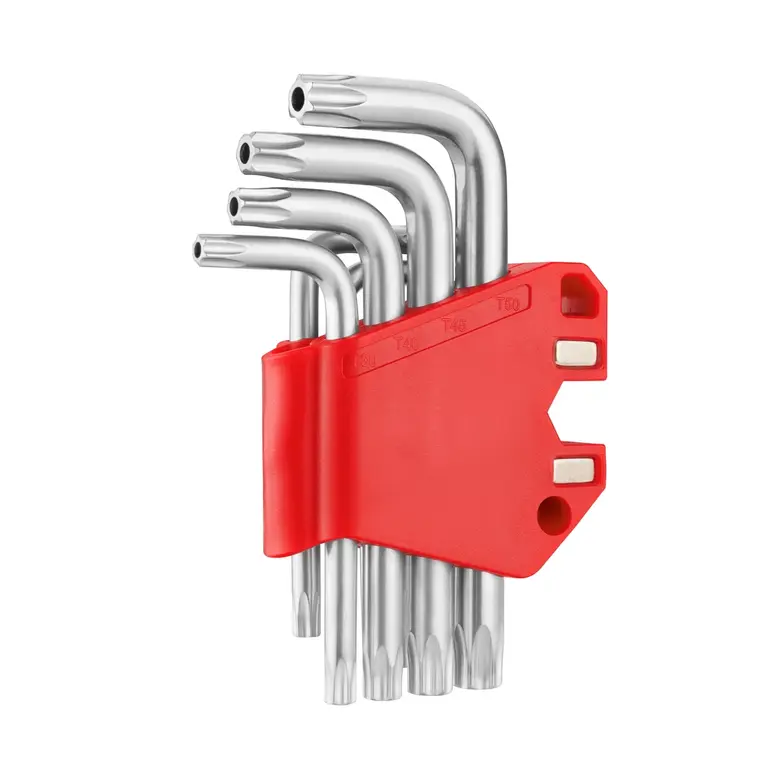 Kurzer magnetischer Torx-Stiftschlüsselsatz (9-teilig) – Bild 2