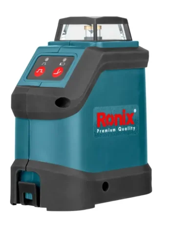 Kreuzlinienlaser 50 m - Roter Strahl - 110 x 60 x 121 mm³