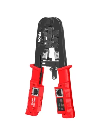 Crimpzange modular mit integrierter Prüfvorrichtung