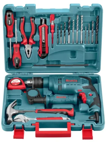 Schlagbohrersatz 22-teilig - 650W - 13 mm