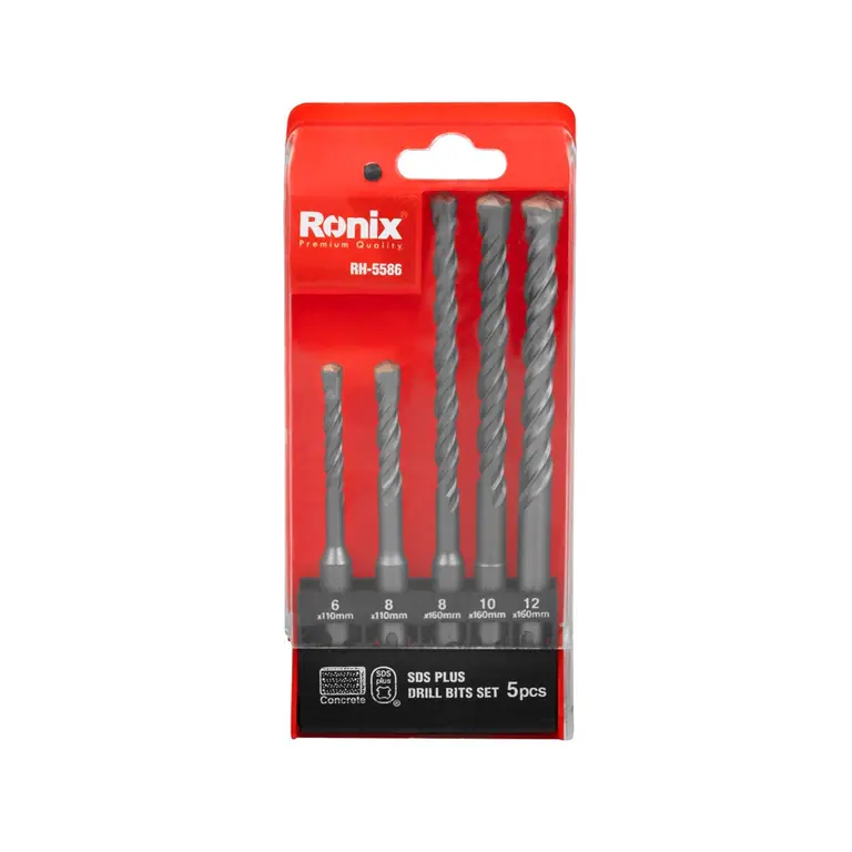 SDS-Plus-Bohrer-Set (5-teilig) – im praktischen Kunststoffkoffer – Bild 2