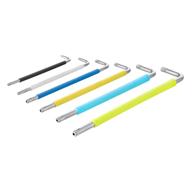 Mehrfarbiger Torx-Schlüssel-Satz mit langem Arm (9-teilig)
