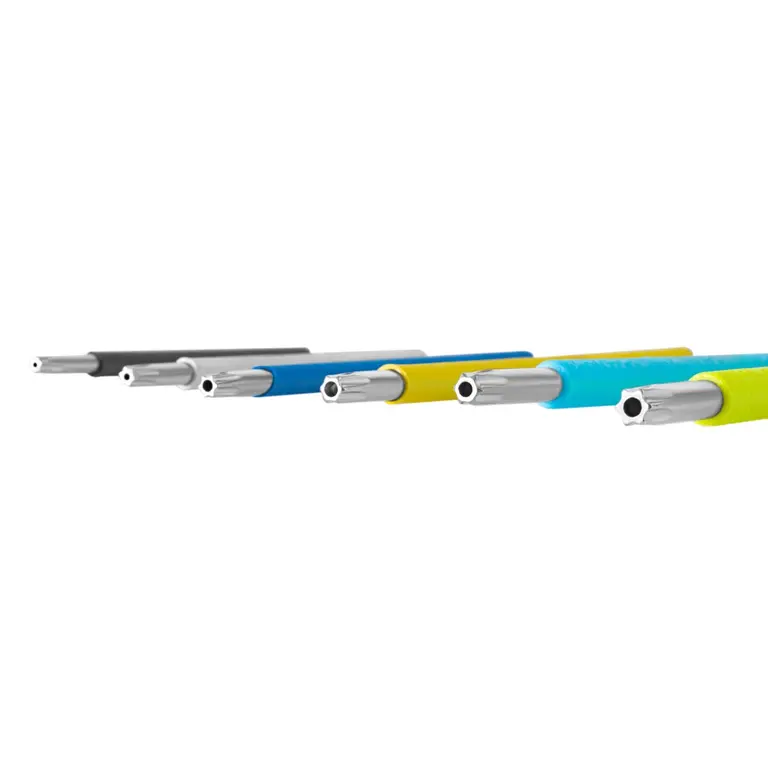 Mehrfarbiger Torx-Schlüssel-Satz mit langem Arm (9-teilig) – Bild 3