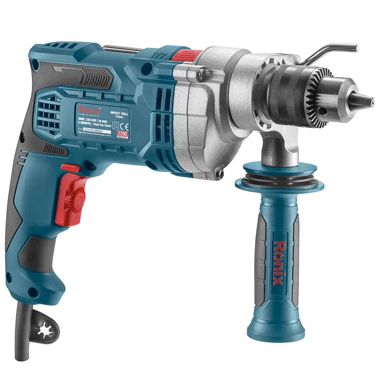 Elektrische Schlagbohrmaschine – 13 mm – Zahnkranzbohrfutter – Bild 4