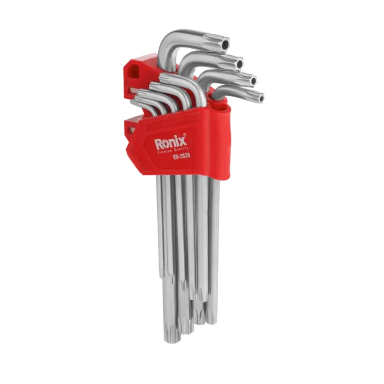 Langer magnetischer Torx-Stiftschlüsselsatz (9-teilig) – Bild 4