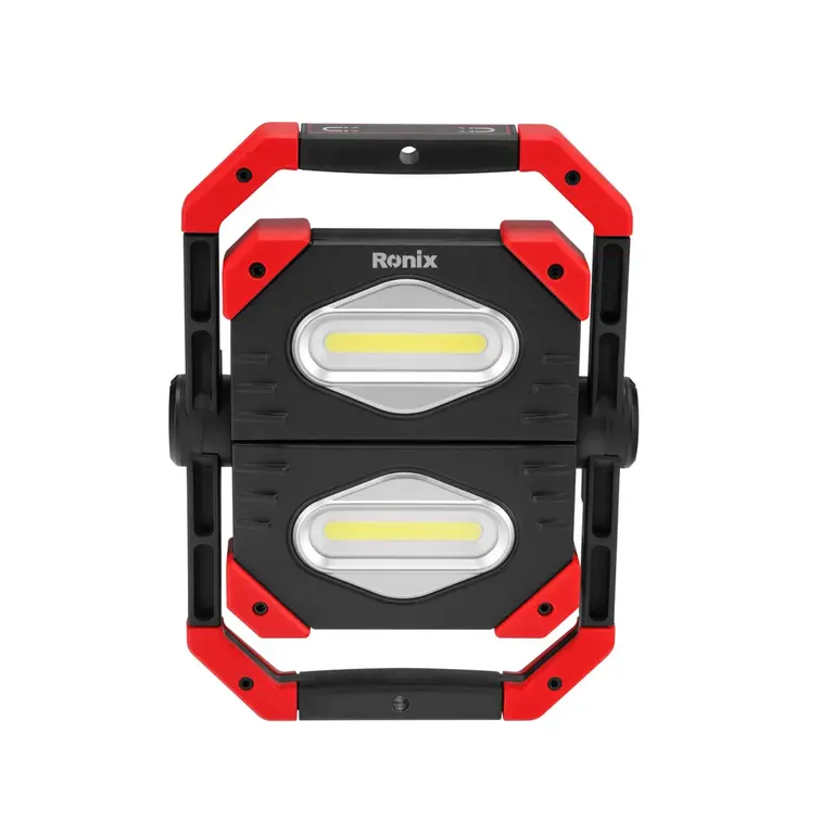 Akku-Baustrahler LED, 2x schaltbar, 2000 Lumen – Bild 2