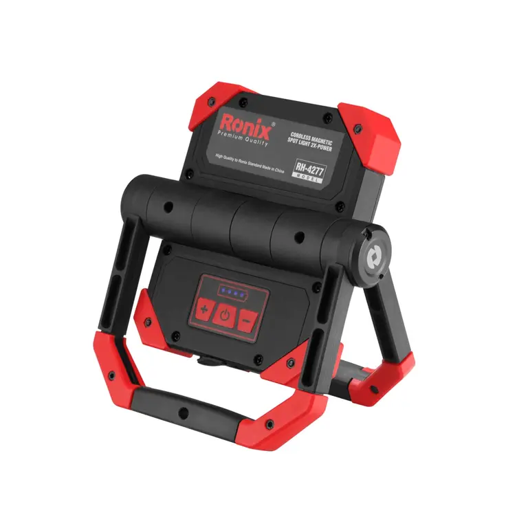 Akku-Baustrahler LED, 2x schaltbar, 2000 Lumen – Bild 3
