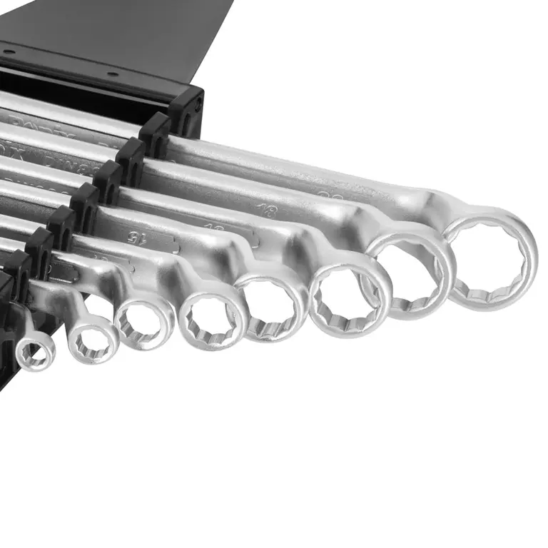 Doppel-Ring-Maulschlüsselsatz (8-teilig) mit Kunststoff-Aufnahme – Bild 3