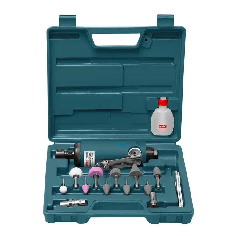 Druckluft-Stabschleifer-Set 16-teilig