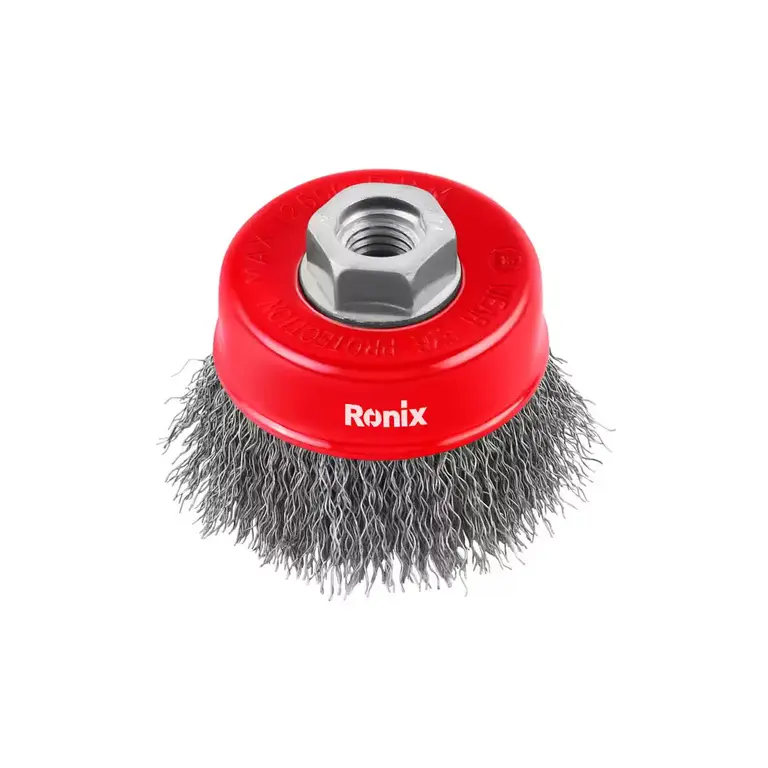 Gewellte Topfbürste 75 mm