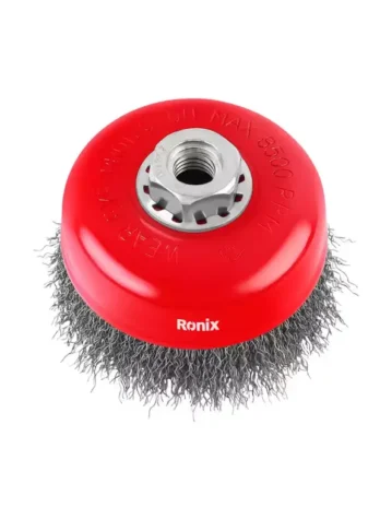 Gewellte Topfbürste 100 mm