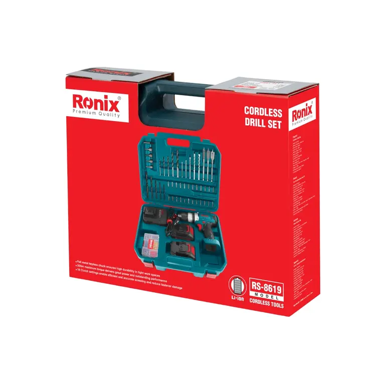 Akku-Bohrschrauber-Set 20 V (53-teilig) – Bild 3