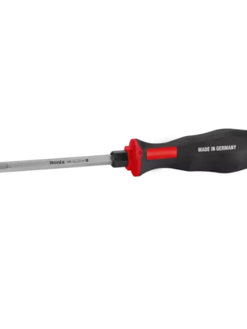 Schlitz-Schraubendreher mit Schlagkappe und TPR-Griff 7 × 130 mm