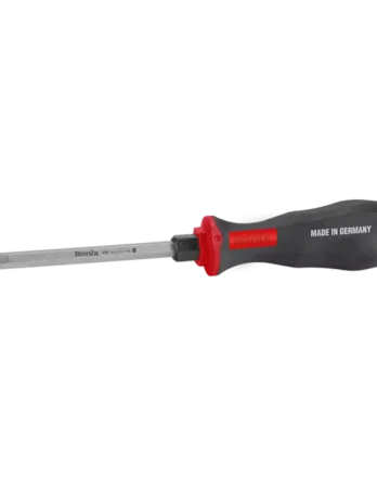 Schlitz-Schraubendreher mit Schlagkappe und TPR-Griff, 9 × 150 mm