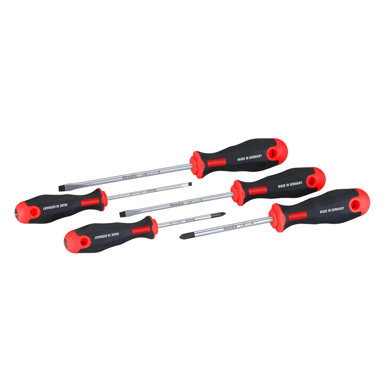 5-teiliges Schraubendreher-Set mit TPR-Griff
