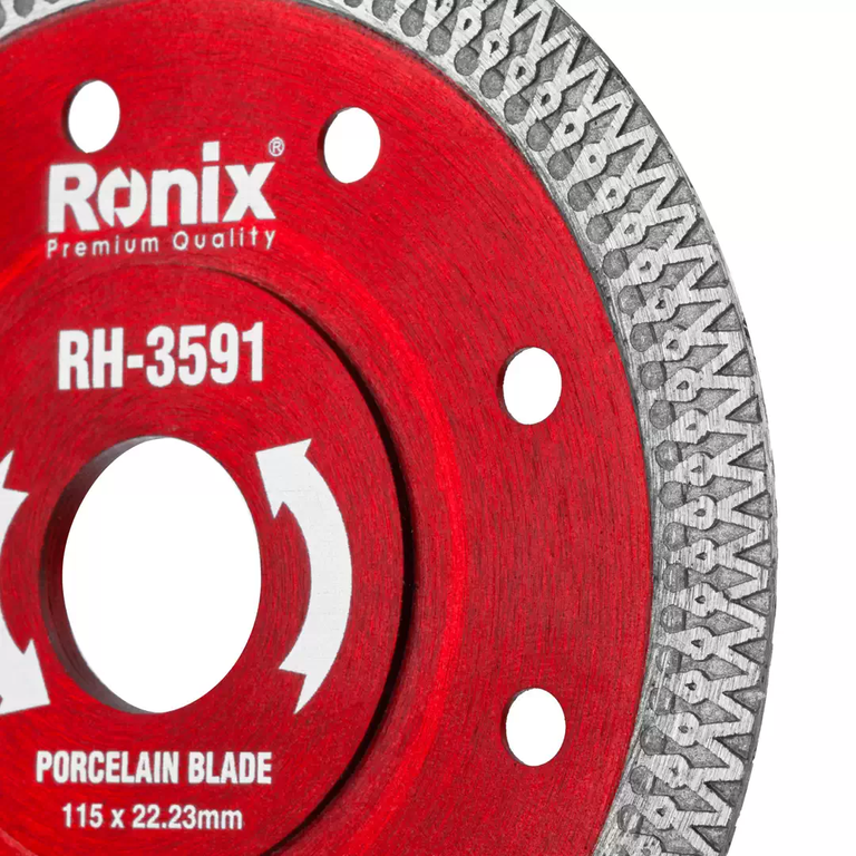 Diamant-Trennscheibe für Porzellan 115 mm – Bild 3
