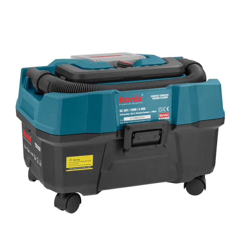 Kompakter Akku-Staubsauger 15 L / 20 V (ohne Akku und Ladegerät) – Bild 3