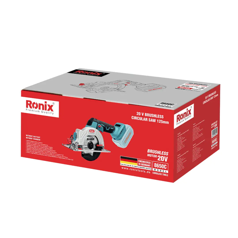 Bürstenlose Akku-Handkreissäge 20 V 125 mm – Bild 2