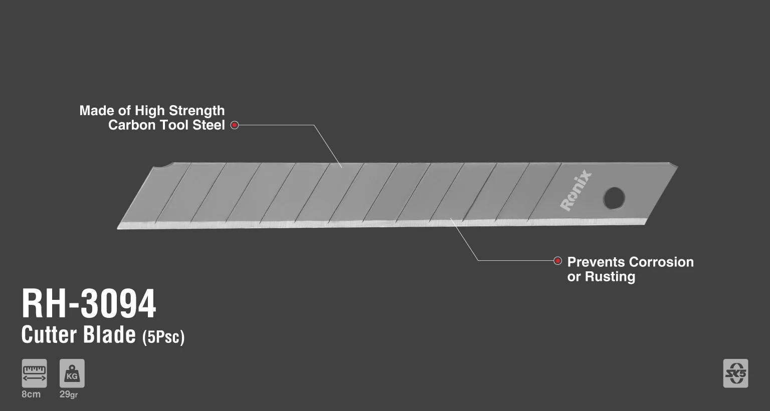 Ersatzklingen für Cuttermesser – Bild 3