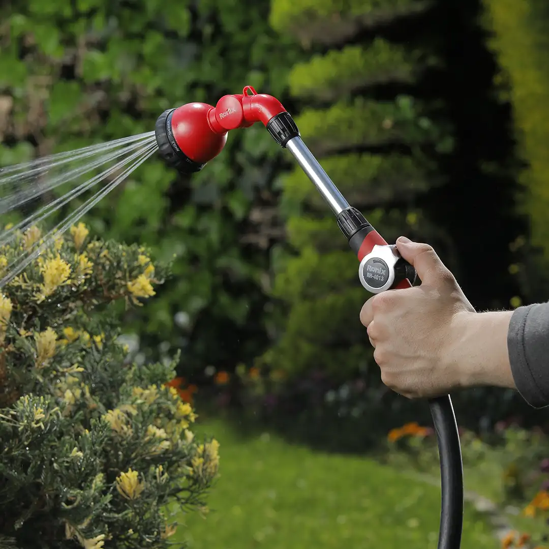 Teleskop-Gartenbrause mit 9 Funktionen – Bild 2