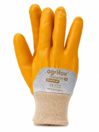OGRIFOX OX-NITER BEP Nitril-Schutzhandschuh gelb-orange